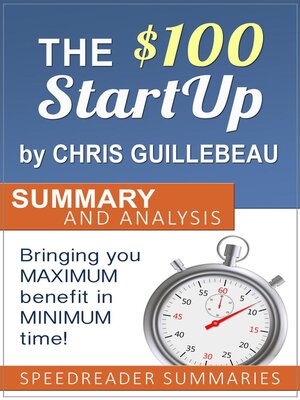 cover image of The $100 Startup by Chris Guillebeau